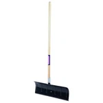 Manufacturer Varies Snow Shovel, 24 In X Steel Blade, 49 1/2 Wood Handle. Fixed Price $56.02.