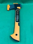 Fiskars Tools 14'' Black/orange Model #7850 Outdoor Hatchet New (E16). Fixed Price $20.00.
