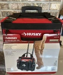 Husky 14 13 Pocket Rolling Tool Bag Holds Up 80 Lbs Large Compartment. Fixed Price $75.00.