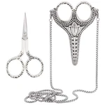 Sunnyclue Stainless Steel Sharp Tip Sewing Scissors With Sheath Chain Cutter .... Fixed Price $26.87.