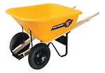 True Temper 027-RP810 Wheelbarrow Cu. Ft. Poly Dual Whl. Fixed Price $566.17.