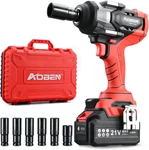 1100N.M Cordless Impact Wrench, 1/2" High Torque Gun, 3-SPEED 2500RPM Pow. Fixed Price $172.48.