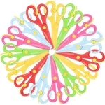 Leinuosen 15 Pack Preschool Training Scissors, Plastic Safety Solid Color. Fixed Price $18.07.