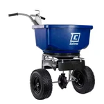 88800B Broadcast Spreader, Rock Salt, Ice Melt, Adjustable Baffles, 12" Tires,. Fixed Price $442.23.