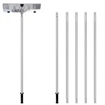 New Snow & Leaf Removal Tool With 26 Rolling Blade, 5-21 Extendable Handle. Fixed Price $100.06.