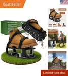 Lawn Aerator Shoes, Pre-installed Two-layer Spike Tool With Hoo.... Fixed Price $208.17.