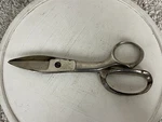 Vintage Clauss 7.75" Scissors Straight Cutting Shears 4258 Usa. Fixed Price $19.95.