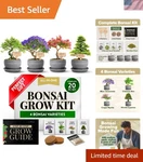Deluxe Bonsai Tree Growing Kit 4 Unique Types With Complete Starter Set. Fixed Price $79.19.