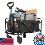 Zomeylpo Collapsible Foldablewagon Carts Wheels Foldingutility. Fixed Price $65.58.