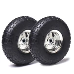 Ar-pro (2 Pack) 4.10/3.50-4 Tire And Pneumatic (upgraded), Silver. Fixed Price $35.04.
