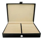 Honey Bear Men/women's Cufflinks Jewelry Box - Faux Leather 25*18*5CM, Black. Fixed Price $43.46.