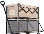 Vibemo Wagon Cart, 400L Foldable Double Decker Replacement Body No Wheels. Fixed Price $45.91.