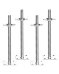 Vevor 4-PACK Adjustable Leveling Jacks Solid Screw For Baker-style Scaffolding. Fixed Price $48.65.