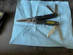 Stanley Shears Multi Tool Stainless With Nylon Sheath 74-438 Black Rare. Fixed Price $20.00.