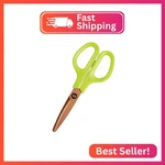 Plus Fit Cut Curve Titanium Scissors With Micro-serrated Blade, Green, 34555. Fixed Price $12.83.