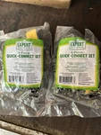 Lot Of 2 Expert Gardener Plastic 4-PIECE Quick-connect Set For Hoses/sprinklers. Fixed Price $5.85.