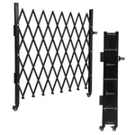 Garvee Single Folding Security Gate Expandable Steel With Lockable Rollers. Fixed Price $109.24.