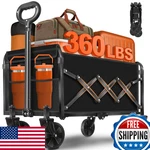 Kovryx Wagons Cart Foldable Wheels Collapsible 360LBS Portable Heavy Duty. Fixed Price $62.74.