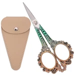 Hitopty Sewing Scissors Sharp Embroidery With Sheath, Craft .... Fixed Price $15.35.
