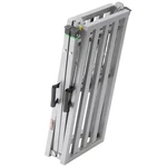 Work Platform, 4 Gear Adjustable Height, Folding Alloy Steel Step Ladder, Portab. Fixed Price $159.82.