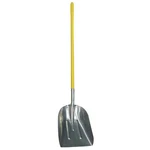 Westward No. 10 16 Ga Scoop Shovel, Aluminum Blade, 48 Yellow Fiberglass. Fixed Price $70.64.