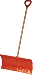 Emsco Group 2953 Bigfoot 25" Poly Pusher Wooden Handle 1280 Snow Shovel, Orange. Fixed Price $64.99.