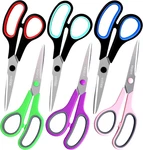 Scissors Set Of 6-PACK, 8" All Purpose Bulk Thick Sharp Shears For. Fixed Price $18.99.