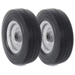2-PACK 8-INCH Solid Wheel Replacement 2.50-4" Flat Free Tire & With 5/8. Fixed Price $52.43.