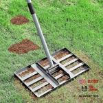 Reapalot Lawn Leveling Rake, Leveler With Stainless Steel Long 17X10IN. Fixed Price $36.97.