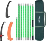 Vevor Manual Pole Saw, 3.87-27 Ft Extendable Tree Pruner, Sharp 65MN Steel. Fixed Price $50.88.