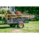 Polar 23 Cu Ft Steel Dump Cart 1400 Lb Capacity Free Shipping New. Fixed Price $609.79.