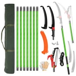 Manual Pole Saw Extendable Tree Pruner 30 Ft Fiberglass Scissors. Fixed Price $54.59.