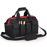Tool Organizer, 16-INCH Bags For Men With 17 Pockets And Adjustable .... Fixed Price $54.06.