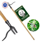 Puller Tool Stand Up Weeder Bamboo Steel 4 Claw. Fixed Price $54.99.