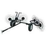 Strongway V-style Acreage Rake, 60IN. Operating Width. Fixed Price $349.99.