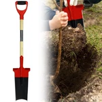47.2 Inch Heavy Duty Steel Square Flat Spade Garden Shovel Handle Digging. Fixed Price $40.88.