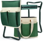Stool And Kneeler,foldable Gardening Bench With Bag Pouch Eva. Fixed Price $81.99.