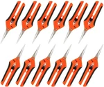 12 Pack Gardening Hand Pruner Pruning Shear Curved Precision Blades Heavy Duty. Fixed Price $27.50.