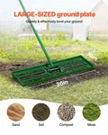 Lawn Leveling Rake, 36"X10" Tool, Heavy-duty Leveler With 78" St. Fixed Price $118.57.