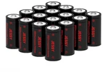 Jessy 16 Pack CR123A Lithium Batteries, 3.7V Rechargeable For Arlo Wir. Fixed Price $18.99.