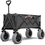 All-terrain Beach Wagon With Big Wheels For Sand Extra Large Utility Cart W.... Fixed Price $206.80.