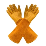Nuo Wen Gardens Leather Gardening Gloves For Women And Thorn Cut Proof. Fixed Price $26.88.