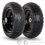 Gicool 10" Flat-free Solid Tire And Wheel Replacement 4.10/3.50-4, With 5/8" .... Fixed Price $43.72.