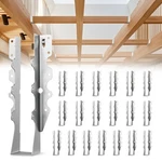 Vevor Face-mount Joist Hanger Inner Size 1.57X1.50X7.83 / 40X38X199 Mm Pcs. Fixed Price $74.99.
