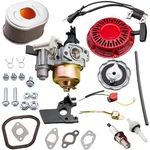 Adjustable Carburetor Recoil Starter Tune-up Kit For Honda GX120 GX160 GX200 4HP. Fixed Price $49.99.