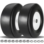 Pcs Upgrade 13X5.00-6 Flat Free Lawn Mower Tire And Wheel With 3/4" 1/2" 5/.... Fixed Price $129.61.