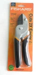 Fiskars # 9110 Anvil Pruner With Power Lever Technology- Non-stick Blade Coding. Fixed Price $27.95.