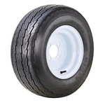 Wanda Trailer Tire Assembly 20.5X8-10 10-PLY White Rim Lugs On 4". Fixed Price $113.29.
