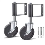 Heavy Duty Gate Caster, Spring Loaded Wheel, Swivel Wheels For Wo.... Fixed Price $39.84.