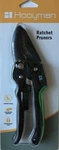 Hooyman Ratchet Pruner #1099080 No-slip Grip Green/black. Fixed Price $21.95.